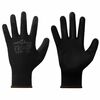 vidaXL Arbejds handsker 24 stk. Sort 8 / m Polyester