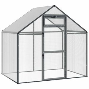 vidaXL Fuglebur Antracit 181,5 x 112 x 173,5 cm