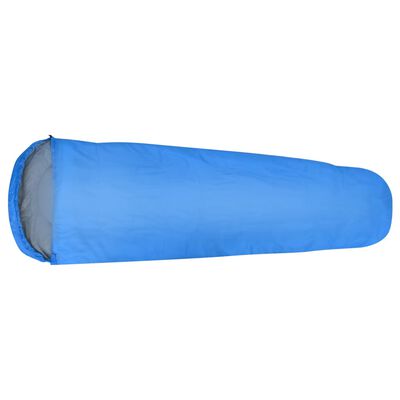 vidaXL sovepose 2 stk. 850 g 15 °C blå