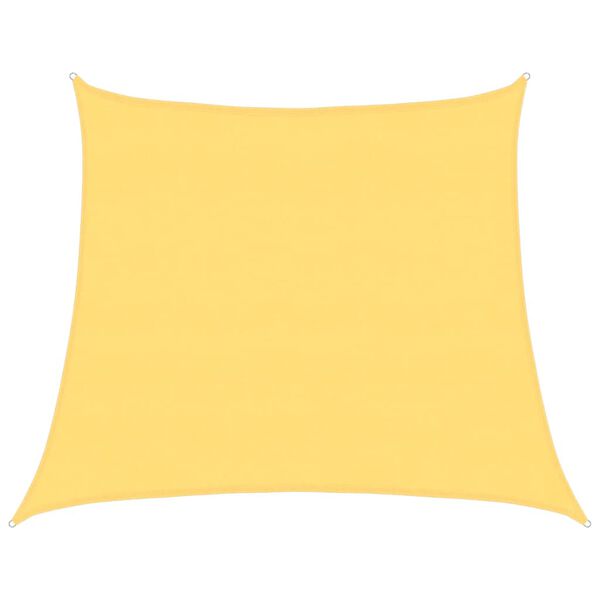 vidaXL solsejl 4/5x4 m 160 g/m&sup2; HDPE beige