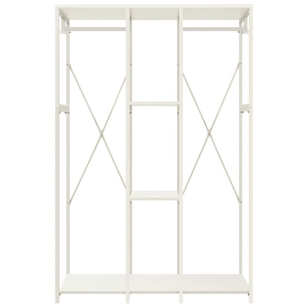 vidaXL t&oslash;jstativ 110x40x167 cm metal og sp&aring;nplader