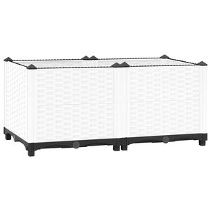 vidaXL h&oslash;jbed 80x40x38 cm polypropylen