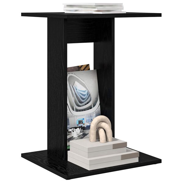 vidaXL Sidebord Sort eg 45 x 40 x 62,5 cm Konstrueret tr&aelig;