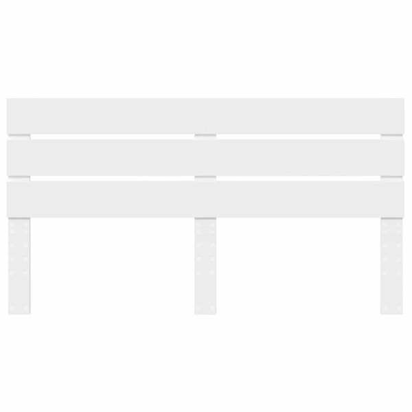vidaXL Hovedg&aelig;rde Hvid 180 cm Konstrueret tr&aelig;
