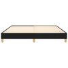 vidaXL Boxspring sengeramme 180x200 cm stof sort
