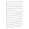 vidaXL zebragardin hvid 165x230 cm stofbredde 160,9 cm polyester