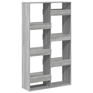 vidaXL rumdeler 100x33x175 cm konstrueret tr&aelig; gr&aring; sonoma-eg