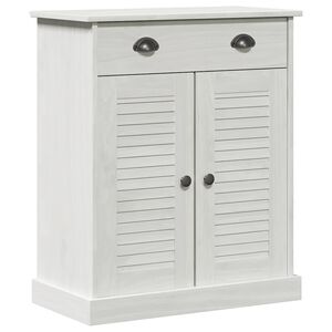 vidaXL Badev&aelig;relsesskab VIGO Hvid og antik hvid 68 x 34 x 80 cm