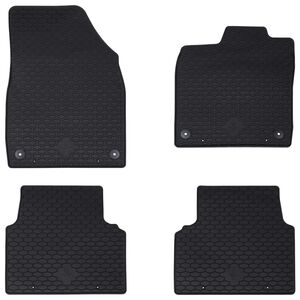 vidaXL Bilm&aring;tte 4 pcs Sort passer til VW ID.3 2019- Gummi