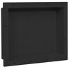 vidaXL bruseniche 41x51x10 cm mat sort