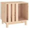 vidaXL hundehus 60x45x57 cm massivt fyrretr&aelig;