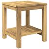 vidaXL Sofabord Vaskes 40,5 x 40 x 45 cm Massivt Akacietr&aelig;