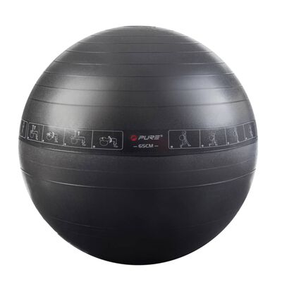 Pure2Improve træningsbold 65 cm sort