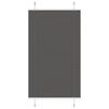 vidaXL Pliss&eacute;gardin Sort 80x150 cm Stofbredde 79,4 cm Polyester