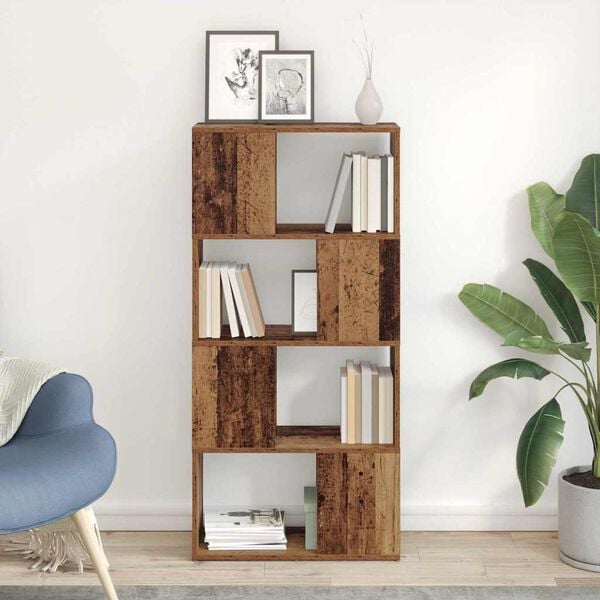 vidaXL TV-m&oslash;bels&aelig;t V&aelig;gmonteret Brun 60 x 24 x 125,5 cm Konstrueret tr&aelig;