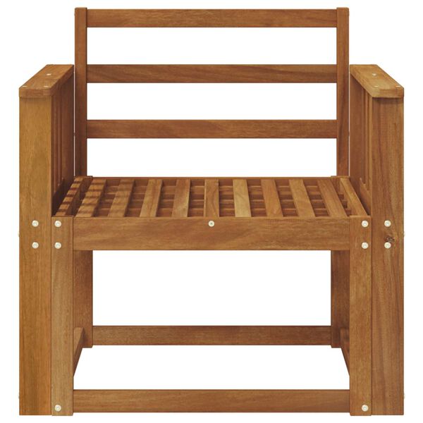 vidaXL Udend&oslash;rs sofa Massivt Akacietr&aelig; Naturfarvet