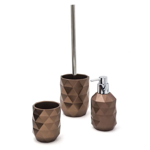 RIDDER sæbedispenser Joyce 250 ml metallisk mørkebrun