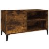 vidaXL vinylskab 84,5x38x48 cm konstrueret tr&aelig; r&oslash;get egetr&aelig;sfarve