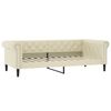 vidaXL daybed 80x200 cm kunstl&aelig;der cremefarvet