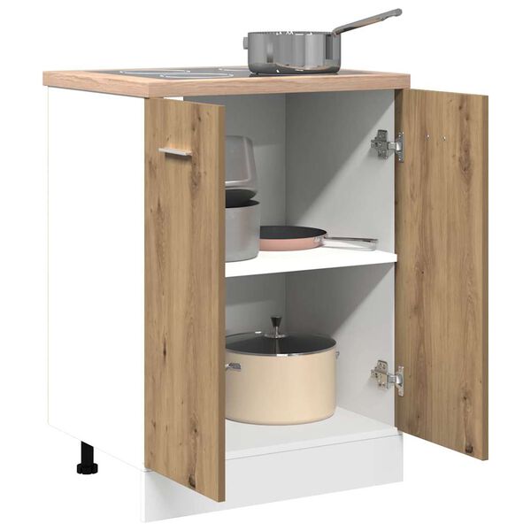 vidaXL underskab "Lyon" h&aring;ndlavet eg 60x46x81,5 cm konstrueret tr&aelig;