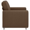 vidaXL Sofa Brun 100 x 80 x 82 cm Stof