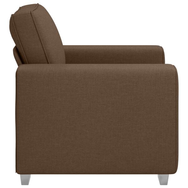 vidaXL Sofa Brun 100 x 80 x 82 cm Stof