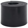 vidaXL gummikant til sneplov 300x15x1 cm sort