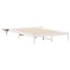 vidaXL Sengestel med sideborde Hvid 160 x 210 cm Massiv fyrretr&aelig;