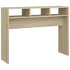 vidaXL konsolbord 105x30x80 cm konstrueret tr&aelig; sonoma-eg