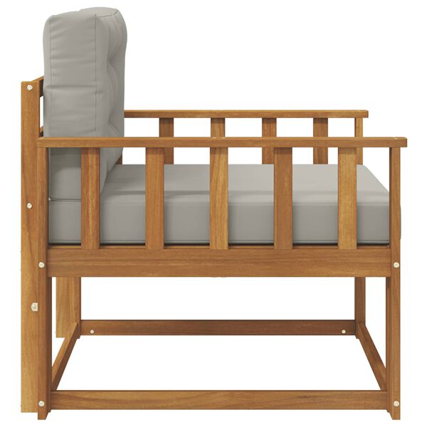 vidaXL Udend&oslash;rs Mellem Sofa Massivt Akacietr&aelig; Naturfarvet