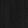 vidaXL bogreol/rumdeler 40x35x103 cm massivt fyrretræ sort