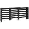 vidaXL Radiatorcover Sort eg 205 x 21,5 x 83,5 cm Konstrueret tr&aelig;