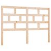 vidaXL sengeg&aelig;rde 141x4x100 cm massivt fyrretr&aelig;