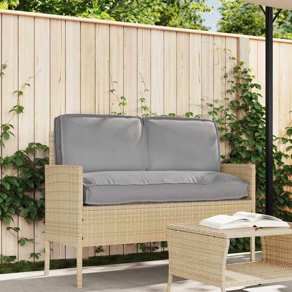 vidaXL Pudes&aelig;t 3 pcs Gr&aring; Oxford stof