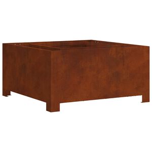 vidaXL B&aring;lsted Brun 60 x 60 x 30 cm Cortenst&aring;l