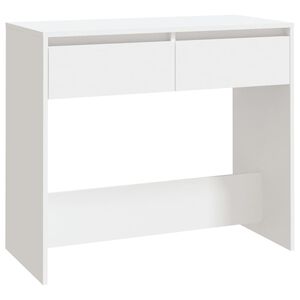 vidaXL konsolbord 89x41x76,5 cm konstrueret tr&aelig; hvid