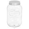 vidaXL drikkevaredispensere 2 stk. 8050 ml glas