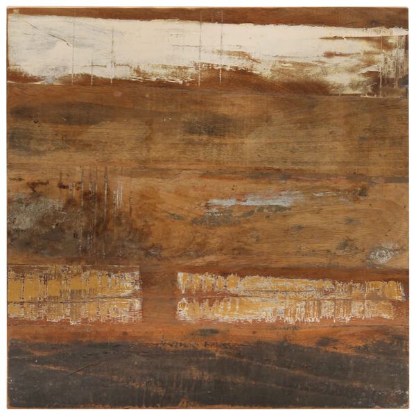 vidaXL bistrobord 60x60x110 cm firkantet massivt genbrugstr&aelig;