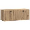 vidaXL V&aelig;gh&aelig;ngt TV-skab 78,5 x 31 x 30 cm Artisan-eg Konstrueret tr&aelig;