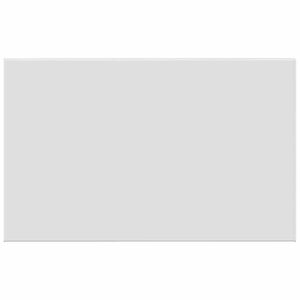 vidaXL Vindueskarm Hvid 100 x 50 x 4,5 cm PVC