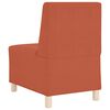 vidaXL | Modulsofa enhed uden arme | Orange 55 x 74 x 82 cm Corduroy stof