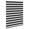 vidaXL Rullegardin i zebradesign 120 x 175 cm sort