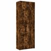 vidaXL skab 80x42,5x225 cm konstrueret tr&aelig; r&oslash;get egetr&aelig;sfarve