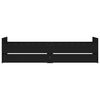 vidaXL sengeramme med skuffer 75x190 cm Small Single sort