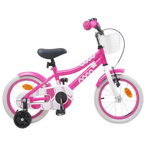 vidaXL B&oslash;rnecykel 12 tommer til 2-4 &aring;r gamle Lyser&oslash;d