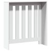vidaXL radiatorskjuler 78x20x82 cm konstrueret tr&aelig; hvid