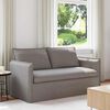 vidaXL Sofa Gr&aring;brun Samlede dimensioner: 156 x 82 x 85 cm (B x D x H)