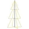 vidaXL lysende juletr&aelig; 120x220 cm 300 LED'er indend&oslash;rs/udend&oslash;rs