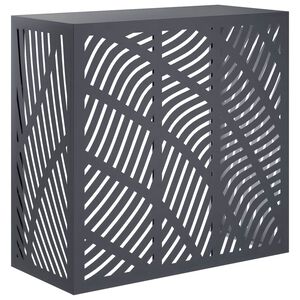 vidaXL Air Conditioner Cover Antracit 110 x 50 x 105 cm St&aring;l