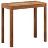 vidaXL barbord 110x55x106 cm massivt akacietr&aelig; med honningfinish
